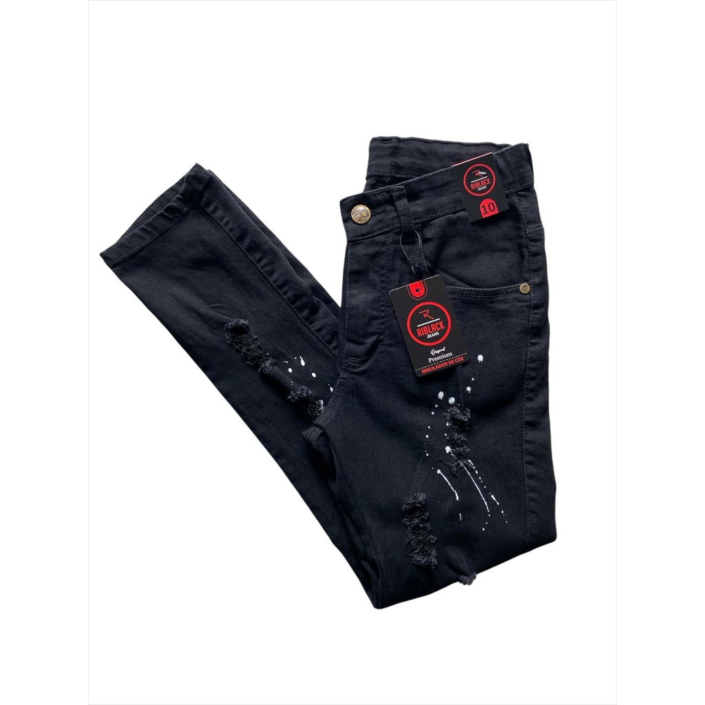 CALÇA JEANS MODELO JOGADOR JUVENIL em Oferta na Shopee