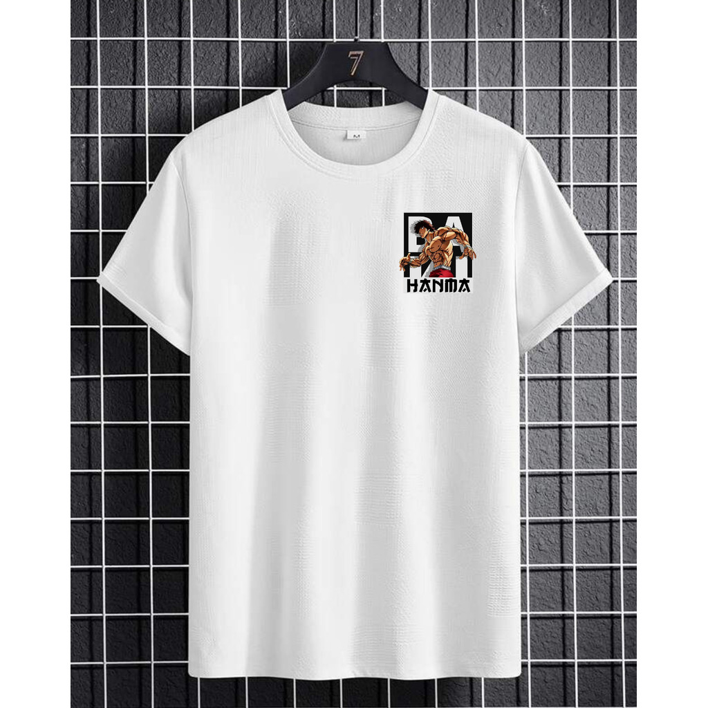 Camiseta Baki Hanma Anime – Estampa Frontal e Traseira Exclusiva | Masculina e Feminina Unissex