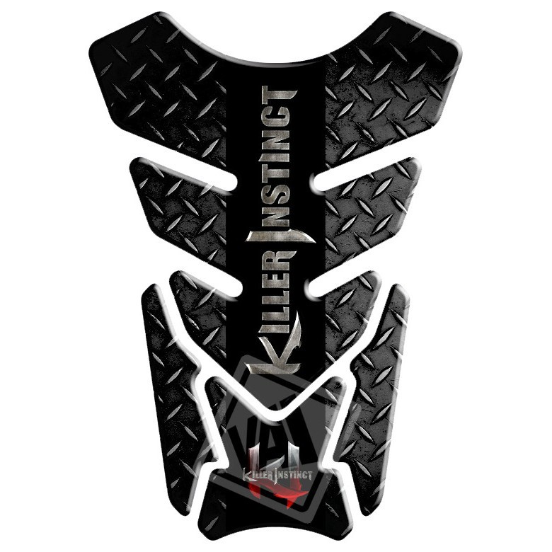 Adesivo Premium Moto Tankpad 3D Protetor Tanque Honda Yamaha Killer Instinct