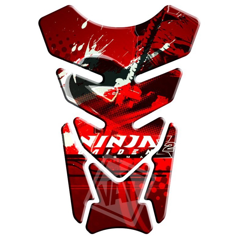 Adesivo Premium Moto Tankpad 3D Protetor Tanque Honda Yamaha Ninja Gaiden 3
