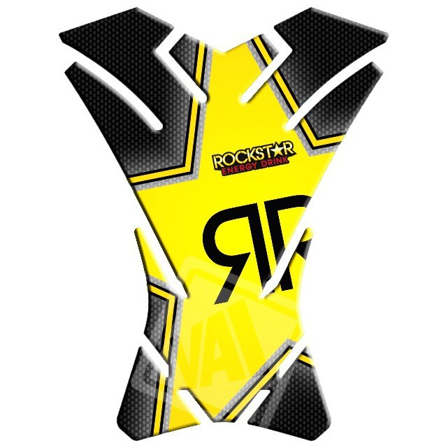 Adesivo Premium Moto Tankpad 3D Protetor Tanque Honda Yamaha Rockstar