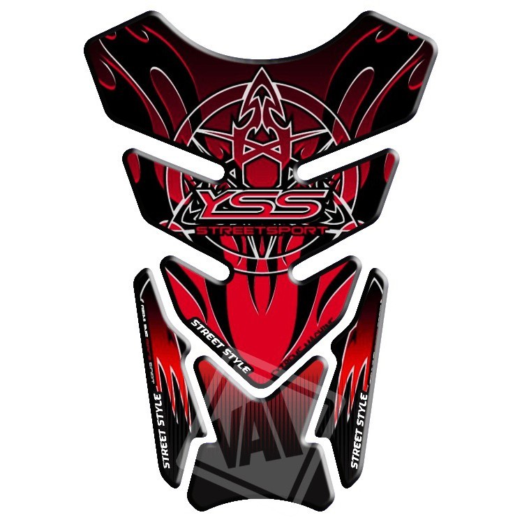 Adesivo Premium Moto Tankpad 3D Protetor Tanque Yamaha Factor Fazer 35