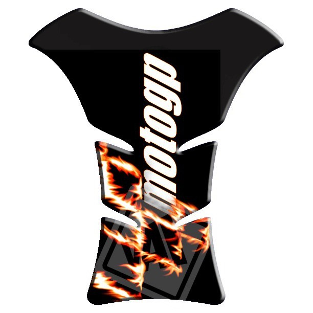 Adesivo Premium Moto Tankpad 3D Protetor Tanque Honda Yamaha Moto Gp