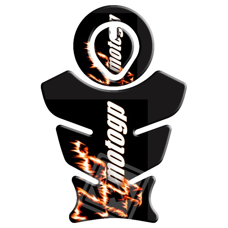 Adesivo Premium Moto Tankpad 3D Protetor Tanque Bocal Yamaha XTZ 250 Lander Moto Gp 2