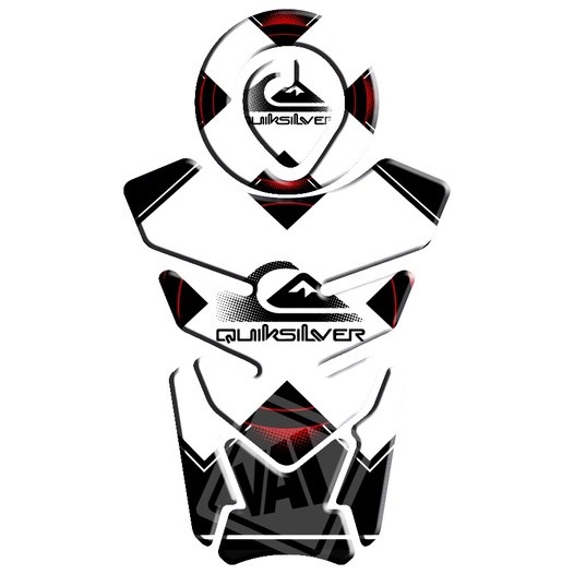 Adesivo Premium Moto Tankpad 3D Protetor Tanque Bocal Fan Titan 125 150 Cb 300 Quiksilver 3