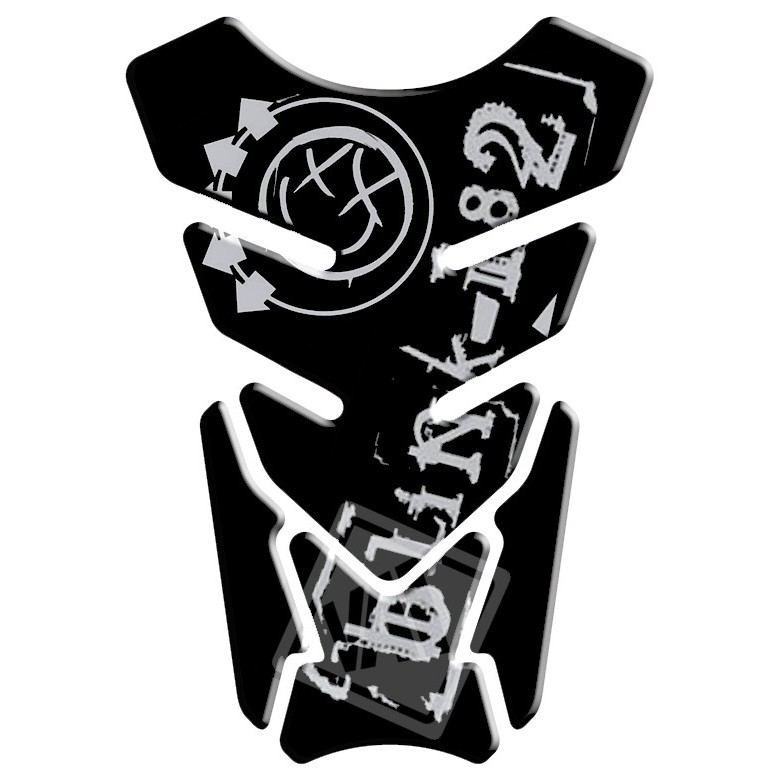 Adesivo Premium Moto Tankpad 3D Protetor Tanque Honda Yamaha Blink-182 6