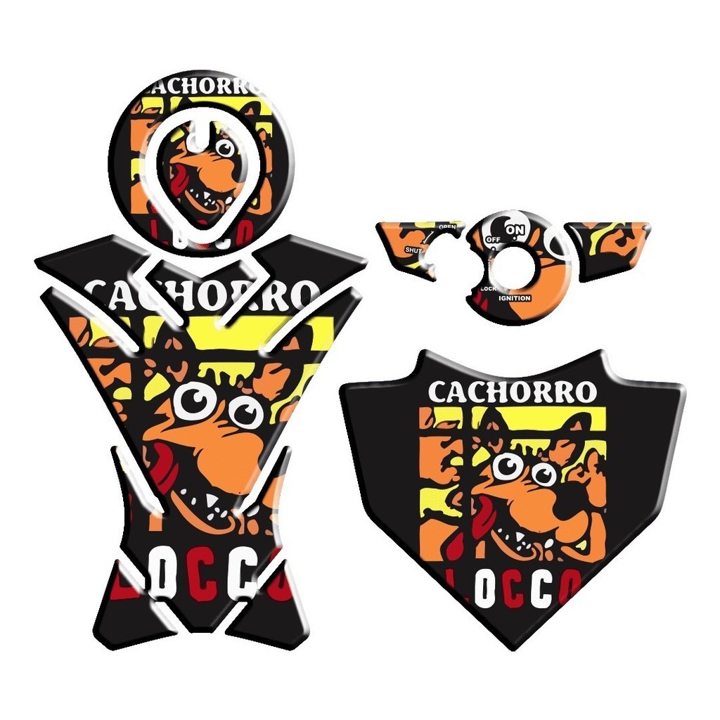 Adesivo Premium Moto Tankpad 3D Protetor Tanque Bocal Rabeta Mesa Ignição Cb 300 215
