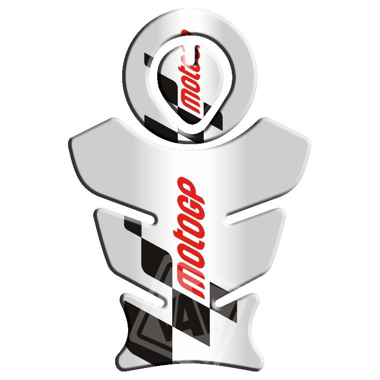 Adesivo Premium Moto Tankpad 3D Protetor Tanque Bocal Yamaha XTZ 250 Lander Moto Gp