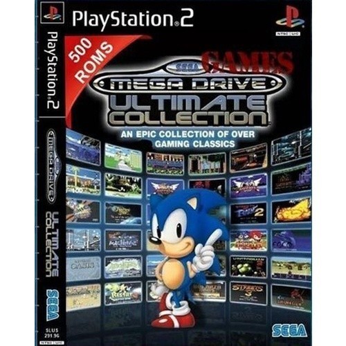PS2 Mega Drive Ultimate Collection 500 Roms(jogos) - lll Alter Games