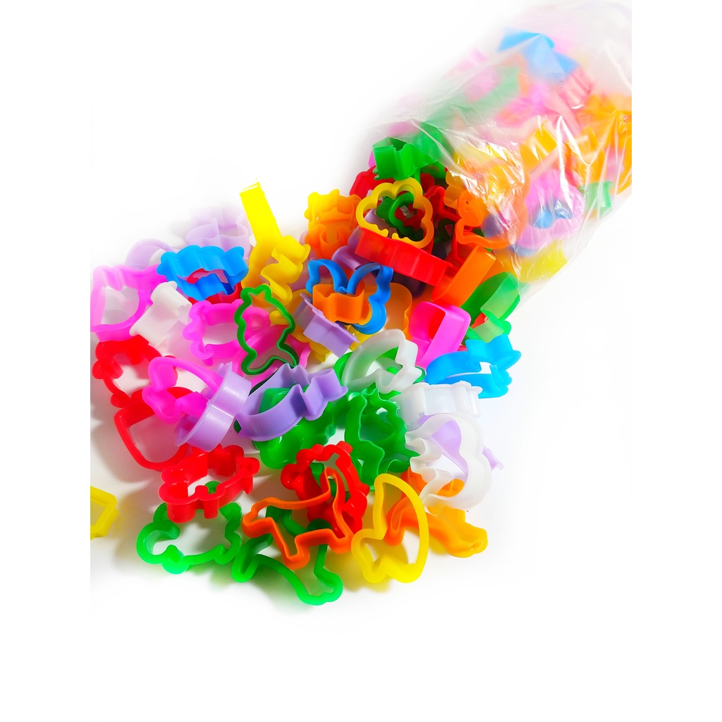 300 Cortador De Massinha De Modelar Molde Forminha Biscoito Lembrancinha Kit Festa P/ Aniversario em Oferta na Shopee