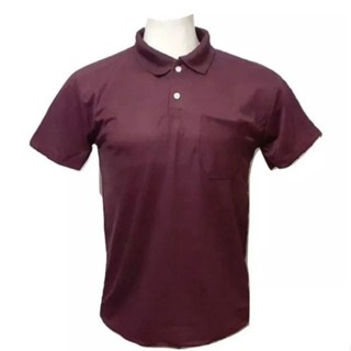 camisa polo masculina uniforme com bolso Piquet poliéster Lisa básica p ao gg