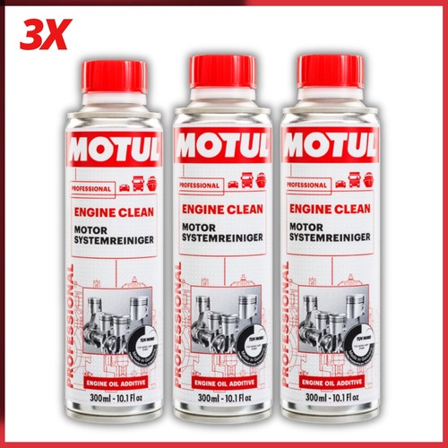 Kit Spray Limpeza Motor Motul Engine Clean 3 Unid 300ml - Spare Parts and Accessories for Vehicles