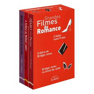 Box Livros Grandes Filmes De Romance (3 Livros) - O Diabo Veste Prada, O Diário De Bridget Jones, Bridget Jones No Limite Da Razão