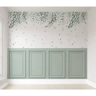 Papel de Parede Infantil Folhagem Selva VR403