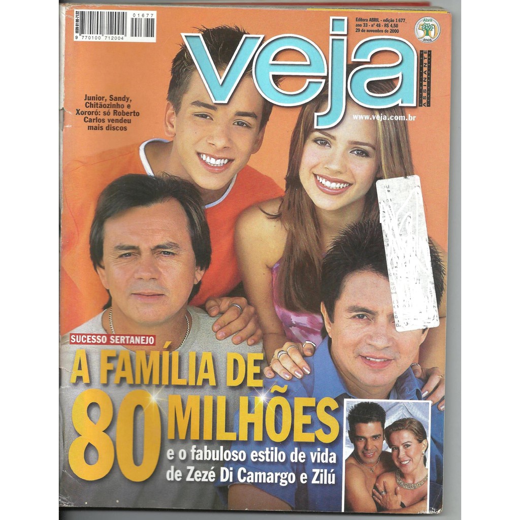Revista Veja ano 2000 - Edição 1654 à 1678 - a escolher - De
