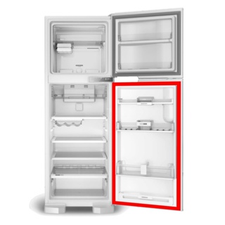 Borracha Gaxeta Para Dako Redk37 Redk37a Redk370 Geladeira Refrigerador Porta Inferior 57x118 em Oferta na Shopee