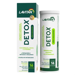 Lavitan Detox com 16 Comprimidos Efervescente