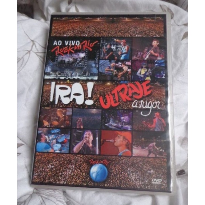 ira! ultraje à rigor ao vivo rock in Rio dvd usado