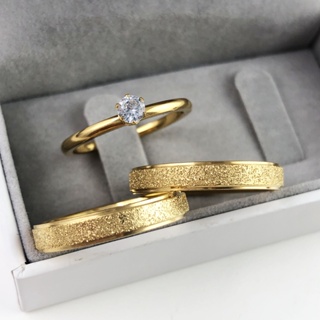 Par Alianças Casamento Noivado Fina Anatômica 4mm Jateada Aço inoxidável + Anel Solitário em Oferta na Shopee