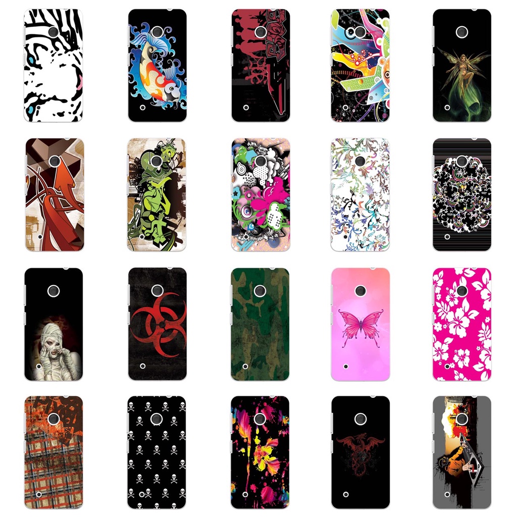 Capa Adesivo Skin047 a 264 Verso Para Nokia Lumia 530