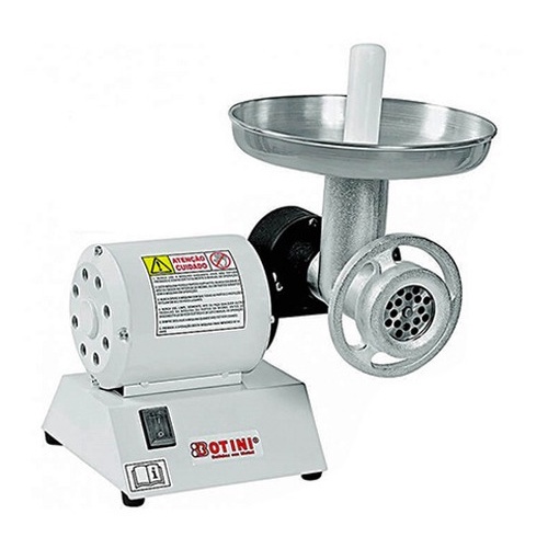 Máquina Moer Moedor De Carne Elétrico Boca 9 Botini
