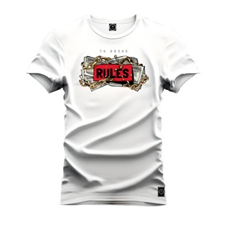 Camiseta Algodão T-Shirt Rules