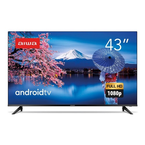 Smart Tv Aiwa Aws-tv-43-bl-02-a Ips Android 11 Full Hd 43 110v/220v