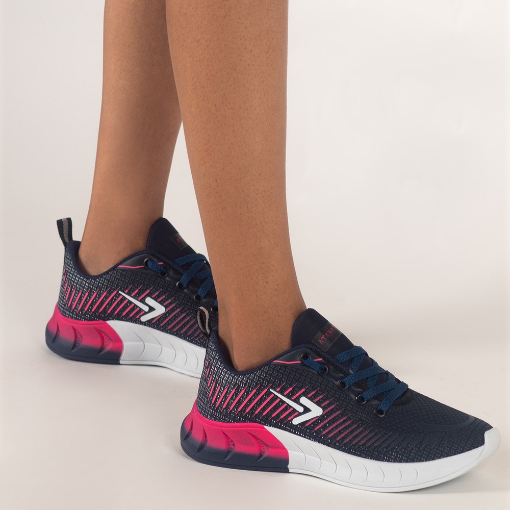 Tênis Feminino Esportivo Para Academia Treino Caminhada Confortavel Macio Leve