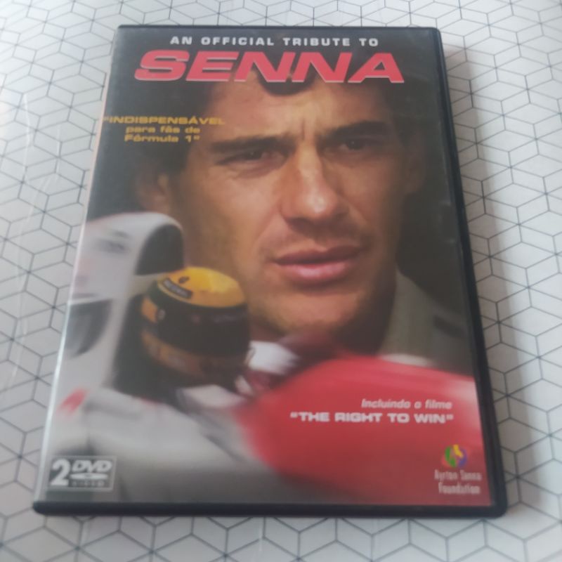 Dvd original duplo An official tribute to Senna