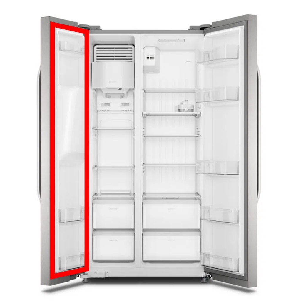 Borracha Gaxeta Para General Eletric (GE) Geladeira Porta do Freezer Side By Side Gsz25w 36x166