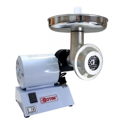 Moedor De Carne Elétrico Botini Com Funil P/ Fazer Linguiça