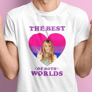Camiseta Hannah Montana Unissex Premium The Best of Both Worlds