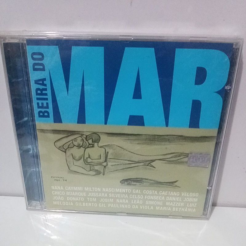 Cd Beira Do mar João Donato, Milton Nascimento,Celso Fonseca, Daniel Jobim e Muito Mais Novo De Fabrica Original