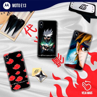 Capa Capinha - Moto E13 - Naruto Personalizado
