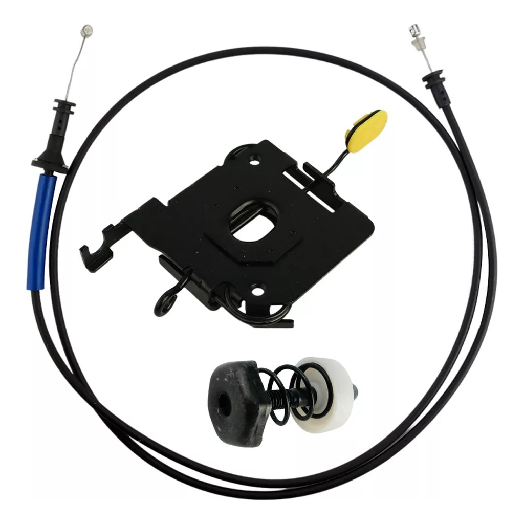 Jogo Cabo Fechadura Trava do Capô Ka 2008 A 2013 - Kit Batente Pino Cabo Trinco Tranca do Capô MPI Fly Tecno Sport em Oferta na Shopee