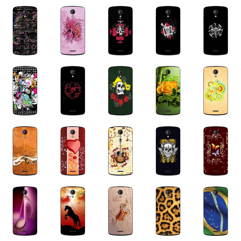 Capa Adesivo Skin006 a 628 Verso Para Blu Studio X8 Hd (2016)