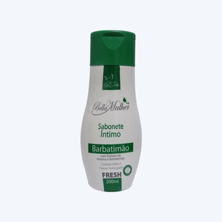 2x Sabonete Líquido Íntimo Feminino Fresh Barbatimão 200ml | Uso diário San Jully