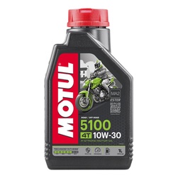 Óleo Para Motor De Moto Motul 5100 10w-30 4t 1l