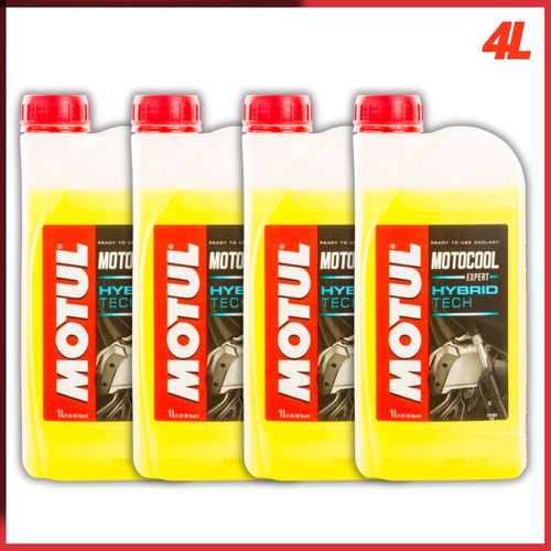 Kit Fluido Radiador Motul Motocool Expert 37c C 4 Litros em Oferta na Shopee