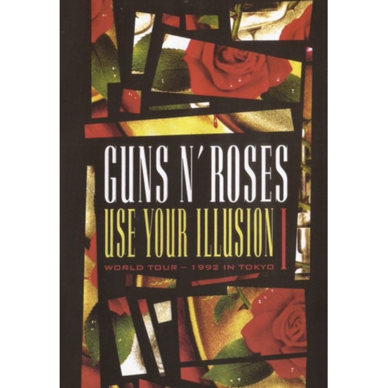 DVD Guns n Roses - Use Your Illusion I - World Tour - 1992 Tokyo - Original