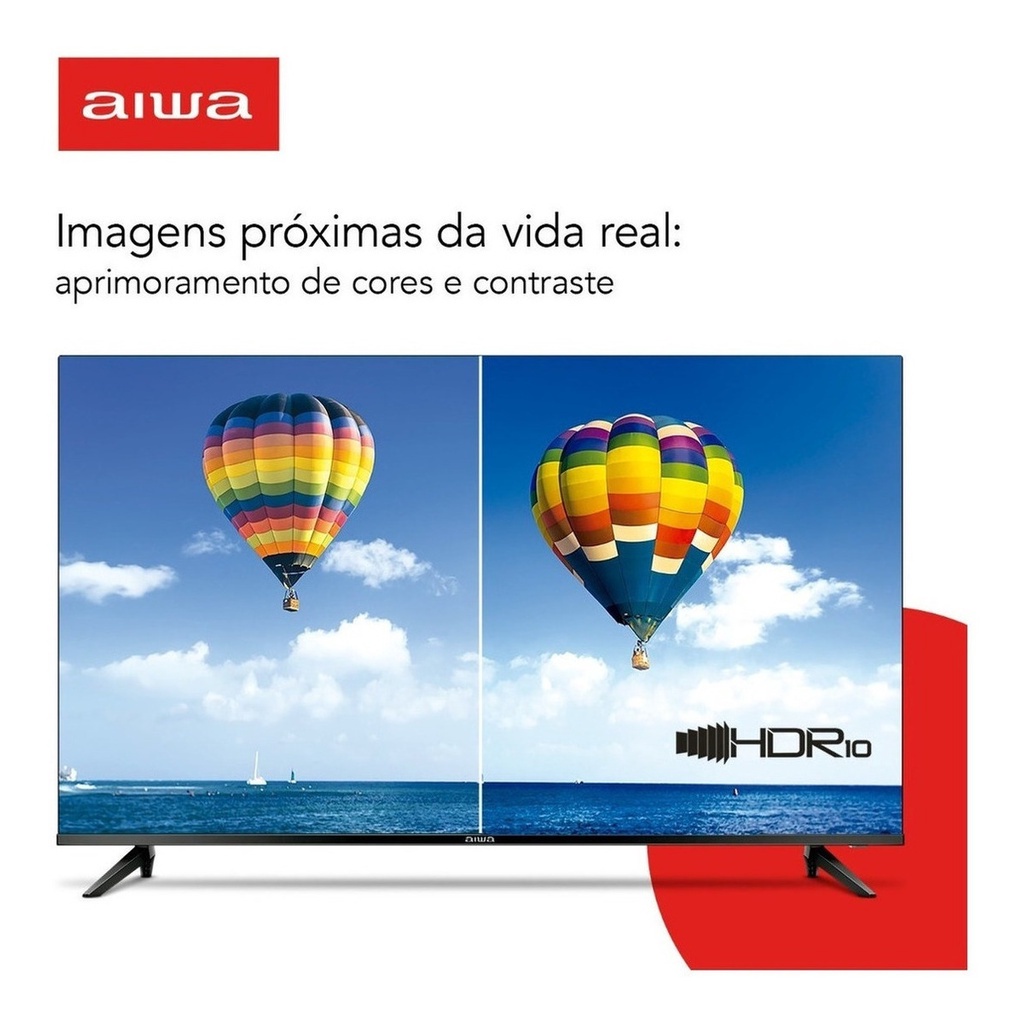 Smart TV Aiwa AWS-TV-32-BL-02-A IPS Android 11 HD 32