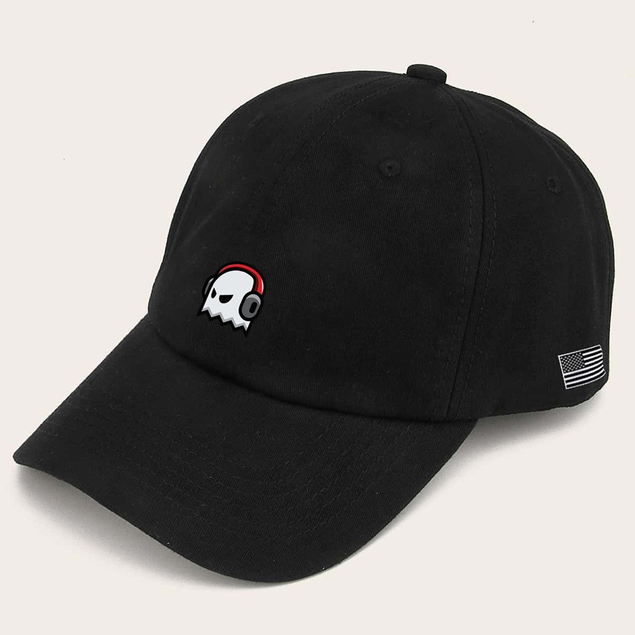 Boné masculino baseball Fantasma Fone Swagbone preto original Tribos