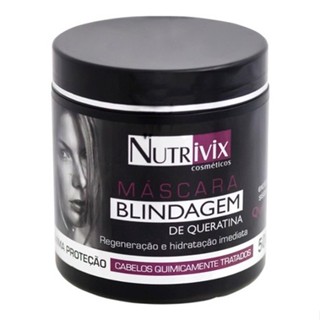 Máscara Blindagem De Queratina 500g - Nutrivix Cosméticos