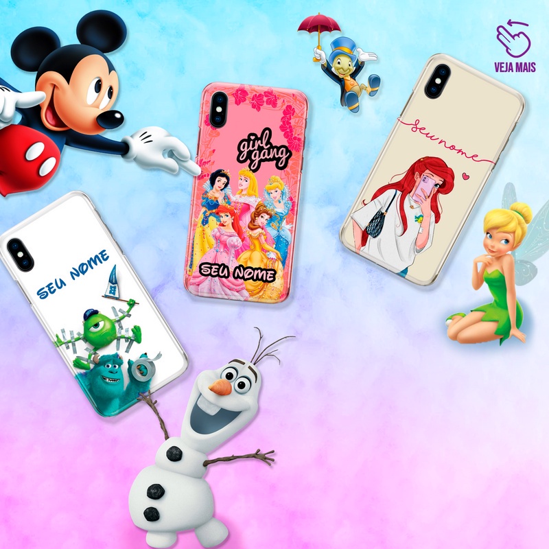 Capa Capinha Case  - Galaxy Gran Prime Tv - Disney