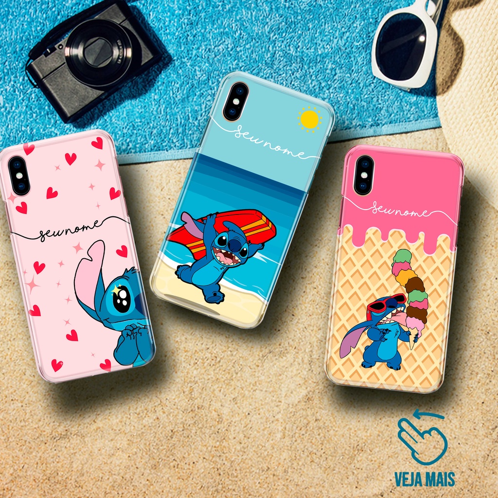 Capa Capinha Case - Galaxy J7 Duo - Coleção Stitch