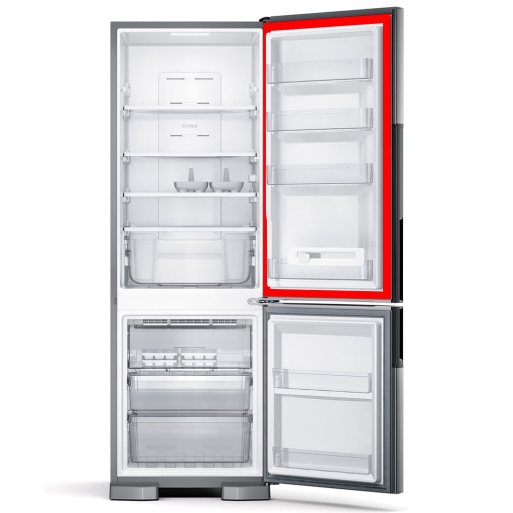 Borracha Gaxeta Para Electrolux Db52 Db52x Geladeira Porta Superior 103x69
