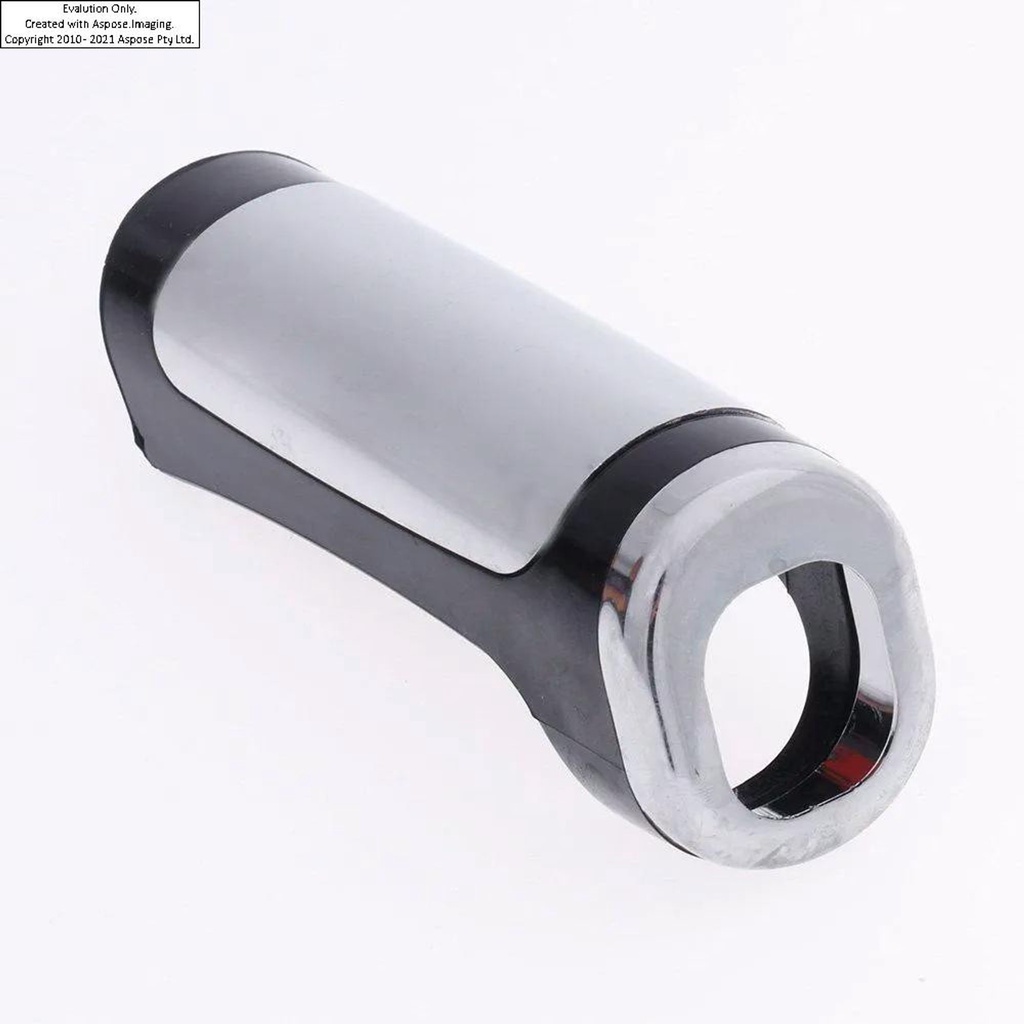 Cobertura da Manopla de Freio de Mão Cromada/Preta em Oferta na Shopee