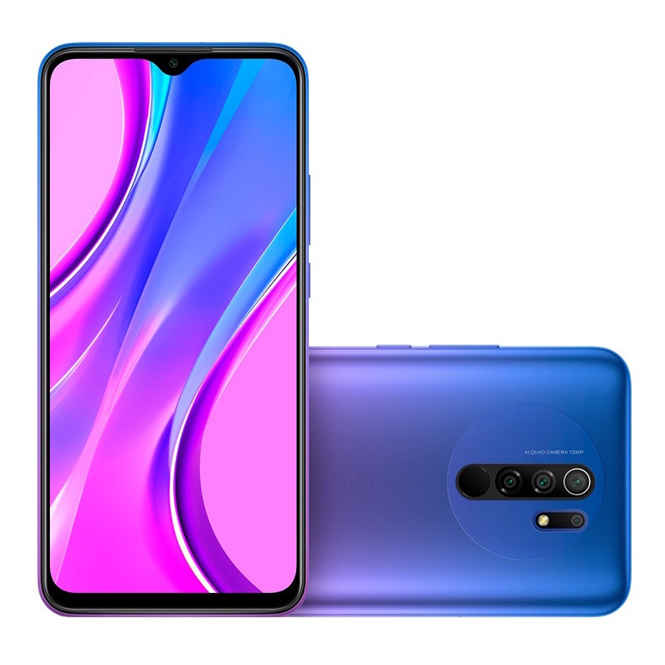 Smartphone Xiaomi Redmi 9 Tela 6.53 4gb 64gb Roxo