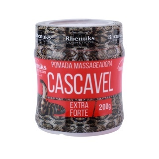 Pomada Massageadora Cascavel 200g | Auxilia Problemas Na Articulação Proporcionando Alivio Nas Dores Rhenuks