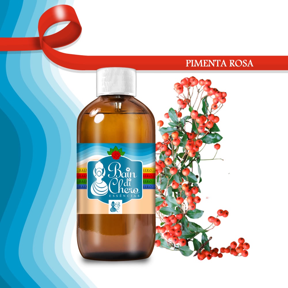 Essência Aromática Concentrada P/ Sabonete, Cosmético e Lembrancinhas - Pimenta Rosa 10ml/100ml em Oferta na Shopee